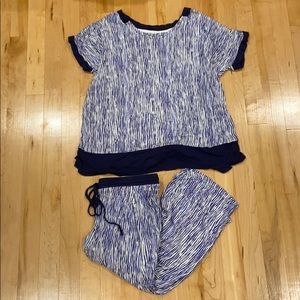 Simply Vera Vera Wang Pajama Set - Size Small